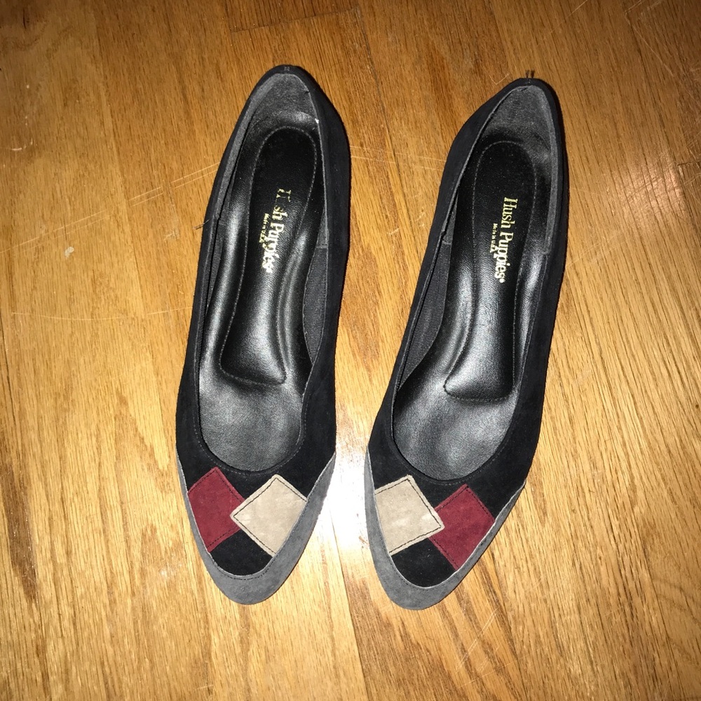 Faux Suede ballet flat